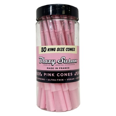 BLAZY SUSAN KING PINK CONE 50CT/ JAR